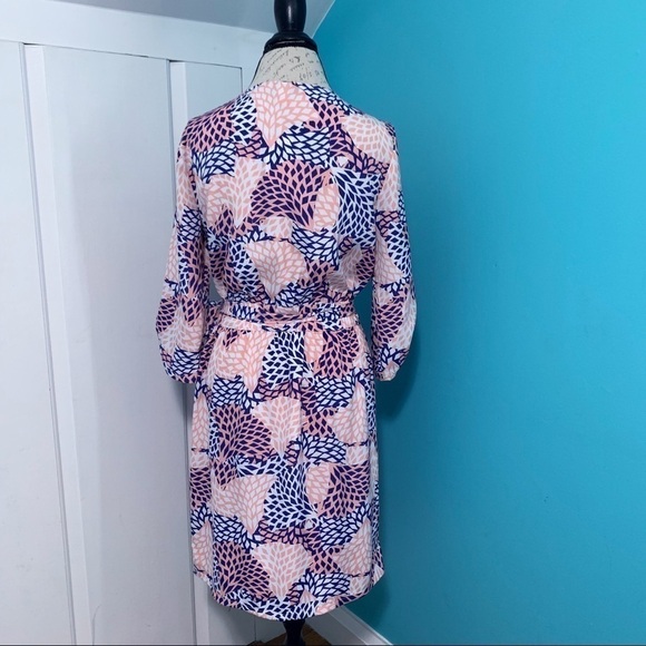 Presley skye Print Surplice Shirtdress - Picture 4 of 7